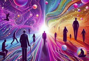 Illustrazione dedicata ai momenti di crisi e cambiamento